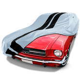 Ford Mustang Gray Black Pro Series Car Cover